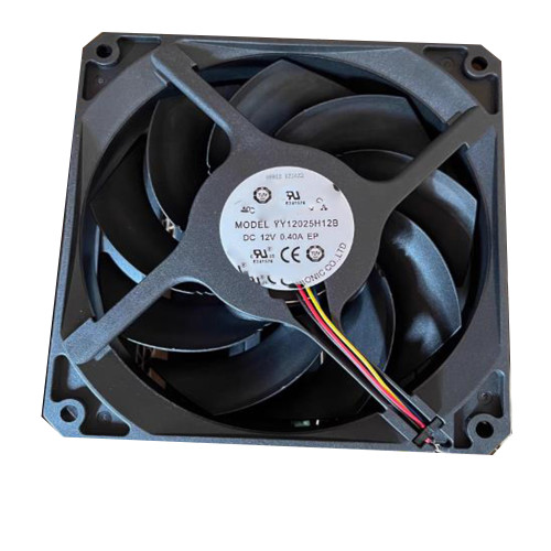 Cooling Fan YY12025H12B DC12V 0.40A 4PIN New