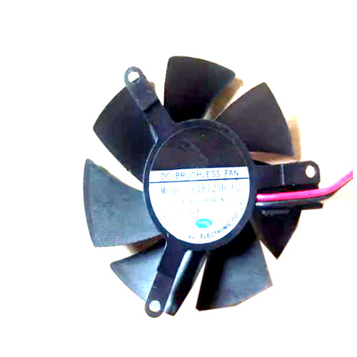 Cooling Fan F1E1250-02 DC12V 2PIN New