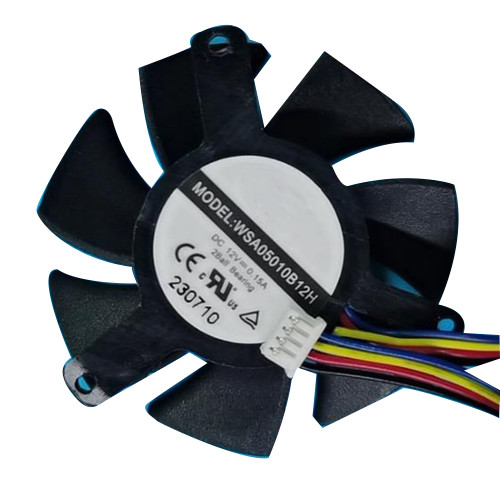 Cooling Fan WSA05010B12H DC12V 0.15A 4PIN New