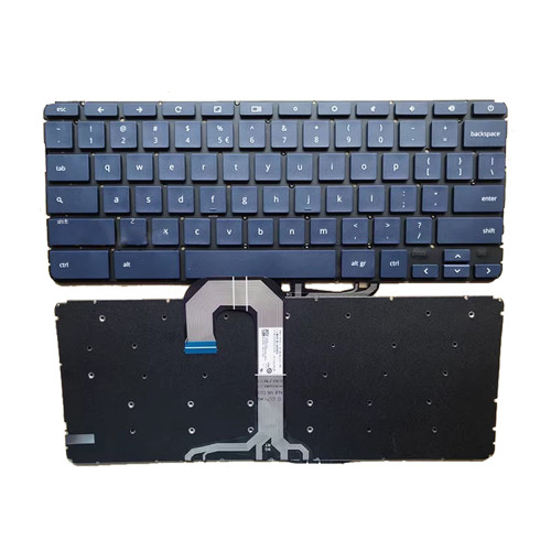 Laptop Keyboard For HP Chromebook 14-DB0000 14-DB0031NR 14-DB0041WM 14-DB0080NR 14-DB0004AU without backlit United States US Blue