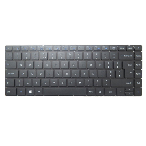 Laptop Keyboard For Dynabook For Satellite Pro C40D-B C40D-B-10E C40D-B-108 C40D-B-105 C40D-B-102 C40D-B-103 United Kingdom UK Black Without Frame New