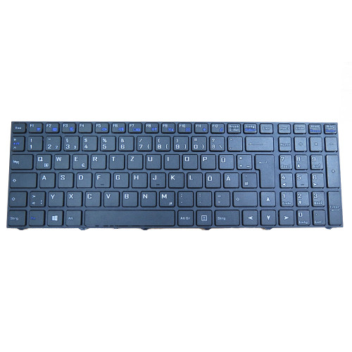 Laptop Keyboard For NovaCustom NH77 Germany GR Black With Frame Without Backlit New