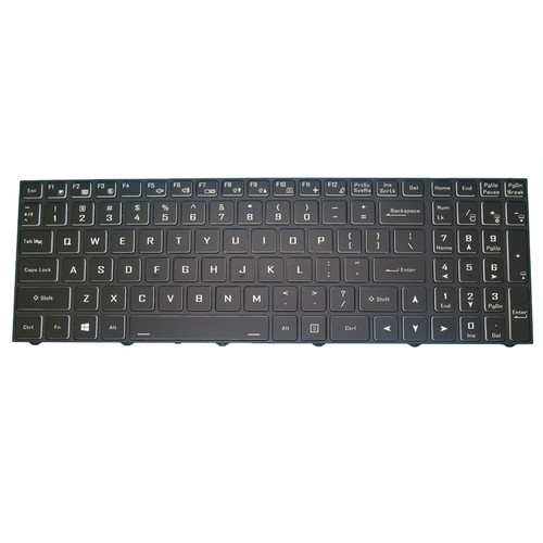 Laptop Keyboard For NovaCustom NJ70 English US Black Without Backlit New