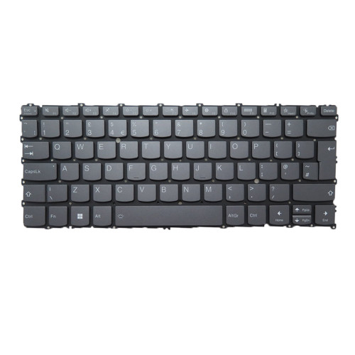 Laptop Keyboard For Lenovo SN21E71231 V213120BK1-UK PT3SB-UK LK133SJ3A11 United Kingdom UK With Backlit Gray New