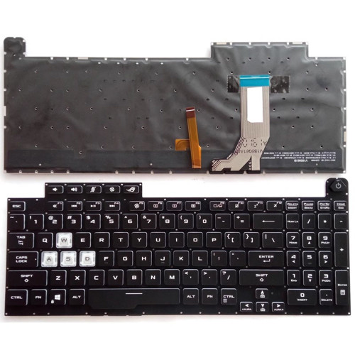 Laptop keyboard For ASUS ROG Strix G G731G G731GU Black With RGB Backlit United States US
