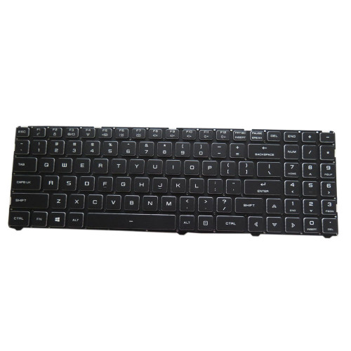 Laptop Keyboard For illegear RAVEN SE English US With Backlit Black New