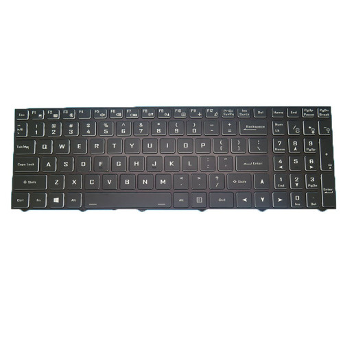Laptop Keyboard For illegear ARES V English US Black With Backlit Black New