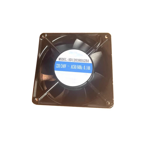 Cooling Fan For HENGRO HD12038HA2BA AC 220/240V 50/60Hz 0.14A 12038 New