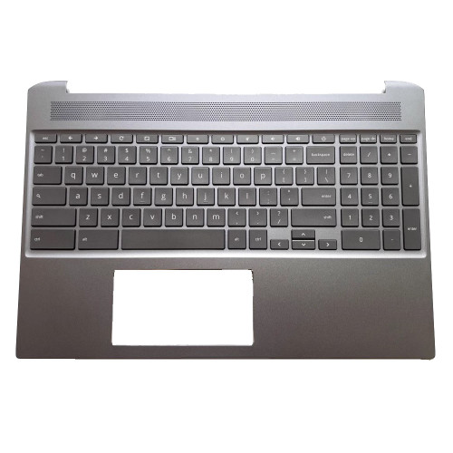 Laptop Palmrest&Keyboard For HP Chromebook 15-DE0000 15T-DE000 L54816-001 with backlit United States US Gray New
