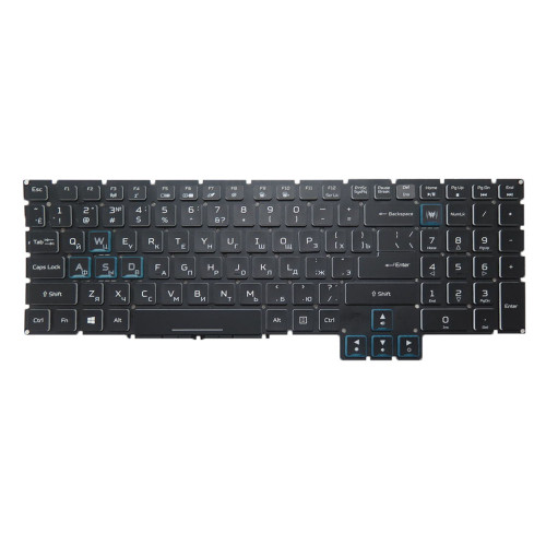 RGB Backlit Laptop Keyboard For ACER Predator Helios 700 PH717-72 N17Q11 Russian RU Colourful Backlit Black Black New