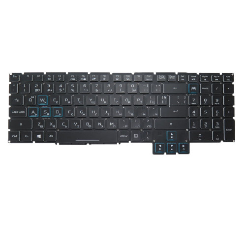 RGB Backlit Laptop Keyboard For ACER Predator Helios 700 PH717-72-76N4 PH717-72-94WP PH717-72-98YP Bulgaria BG Colourful Backlit Black New