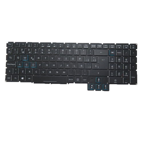 RGB Backlit Laptop Keyboard For ACER Predator Helios 500 PH517-52 PH517-52-76GB 78DF 78TY 78A9 78L6 90NY PH517-52-963S 971Q 98X1 99KT Spanish SP Colourful Backlit