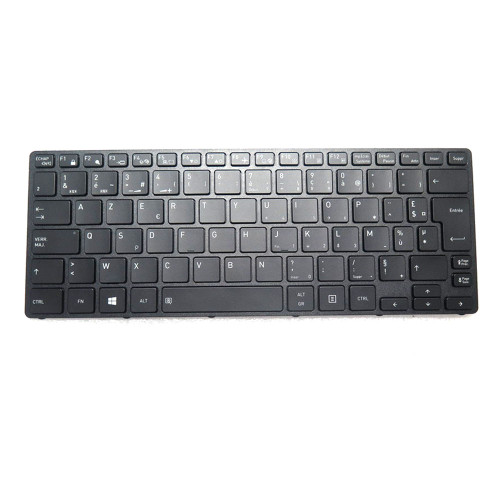 Laptop Keyboard For DynaBook Tecra A30-G A30-G-12T A30-G-12U A30-G-132 A30-G-133 A30-G-13C A30-G-14K French FR Black Without Backlit New