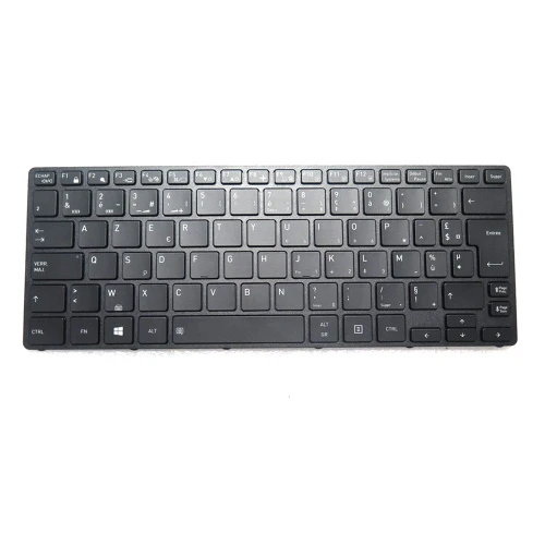 Laptop Keyboard For DynaBook Tecra A30-J PSZ30 PSZ30A A30-J-00M001 A30-J-00N001 A30-J-00P001 A30-J-00Q001 A30-J-10I A30-J-10J French FR Black With Backlit New