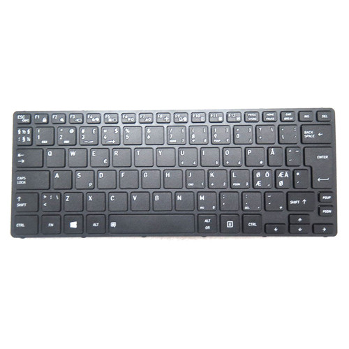 Laptop Keyboard For DynaBook Tecra A30-G A30-G-10E A30-G-10N A30-G-10P A30-G-10R A30-G-10T A30-G-113 Nordic NE Black Without Backlit New