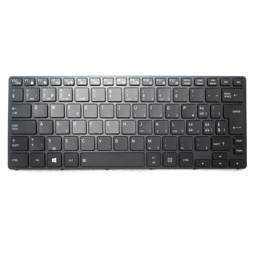 Laptop Keyboard For Dynabook For Tecra A30-G A30-G-0PG001 A30-G-0PH001 A30-G-10F A30-G-131 A30-G-14Q A30-G-14R Swiss SW Black With Backlit New