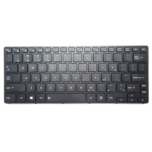 Laptop Keyboard For Dynabook For Tecra A40-G A40-G-0GH003 A40-G-0GK003 A40-G-103 A40-G-10F A40-G-10G A40-G-10H English US Black Without Backlit New