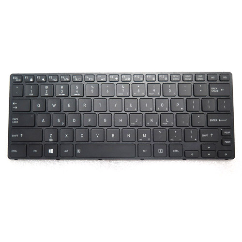 Laptop Keyboard For Dynabook For Tecra A40-E English US Black With Backlit New
