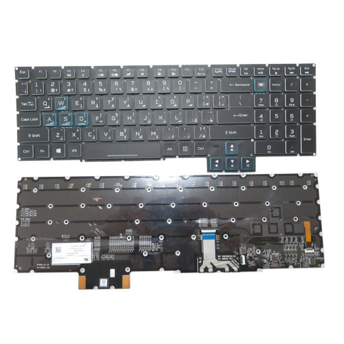 Laptop Backlit Keyboard For NSK-RPABQ 0A EG5P_P91BRL AEZGEQ00010 NKI15170CV NK.I15170.CV Arabia AR New