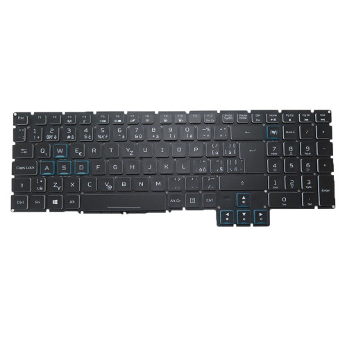 Laptop Backlit Keyboard For NSK-RPCBQ 13 EG05P_P93B3L AEZGE300020 NKI15170G4 NK.I15170.G4 Czech CZ New