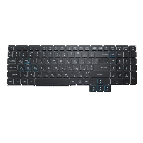 Laptop Backlit Keyboard For NSK-RPABQ 0V EG5P_P91BRL AEZGE800010 NKI15170D0 NK.I15170.D0 Russian RU New