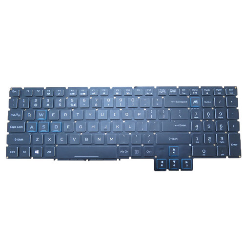 Laptop Backlit Keyboard For NSK-RPDBQ 1D EG05P_P93B3L AEZGER00020 NKI15170FX NK.I15170.FX United Kingdom UK No Frame New