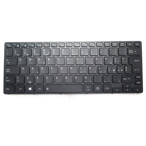 Laptop Keyboard For Dynabook Tecra A40-E-15M A40-E-15Q A40-E-15W A40-E-15X A40-E-15Z A40-E-180 A40-E-187 A40-E-1K5 A40-E1420 Italy IT Black With Backlit New
