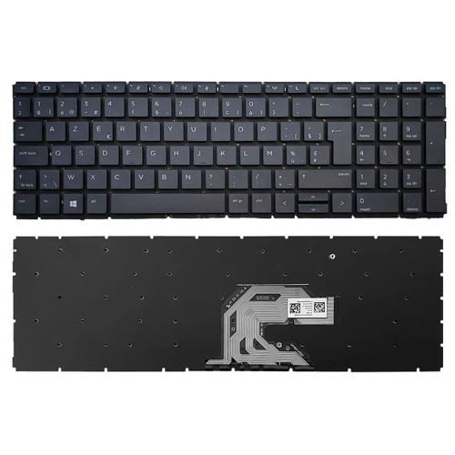 Laptop Keyboard For HP ProBook 450 G6 450 G7 455 G6 455R G6 455 G7 477 G5 Without Backlit no Frame Belgium BE Black
