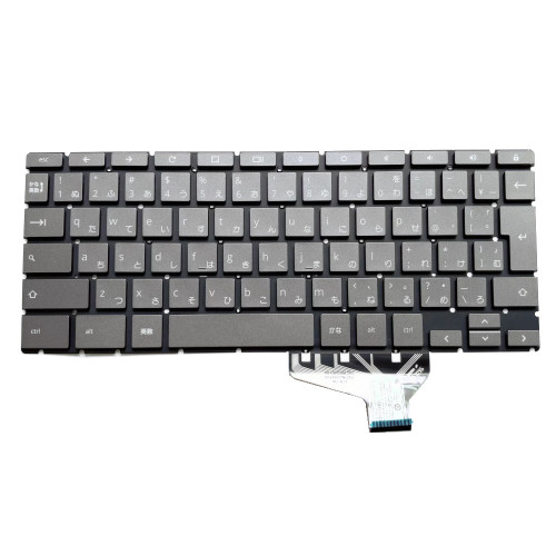 Laptop Keyboard For HP Chromebook X360 14C-CC0000 L98053-291 9Z.NHSBQ.20J NSK-X22BQ with backlit Japanese JP Gray New