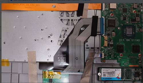 Laptop Keyboard For QT15S X315A United States US Black Without Frame New