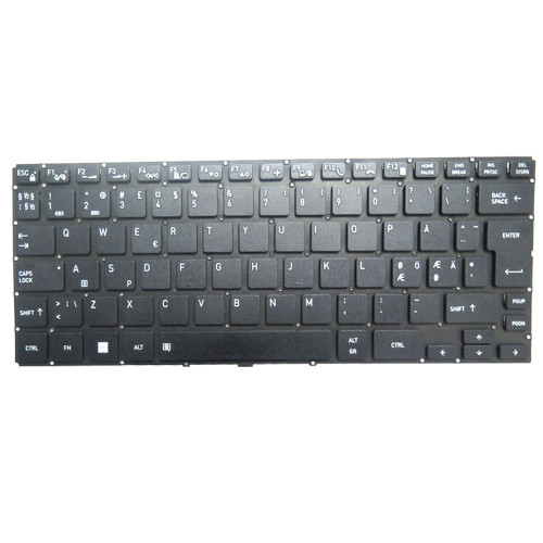 Laptop Keyboard PK133TX1A23 V6322A Nordic NE Black New