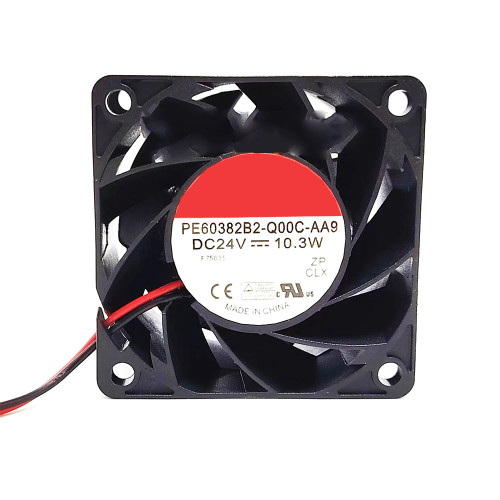 Cooling Fan For SUNON PE60382B2-Q00C-AA9 DC24V 10.3W 2PIN New