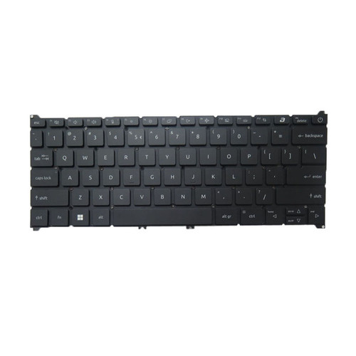 Laptop Backlit Keyboard For QV03P_A30BWL NKI13132XE 33404EC4K201 ACM21F3/3U4 HQ25403001C30 Black Without Frame New