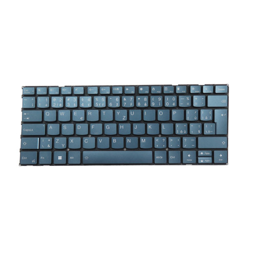 Laptop Keyboard For Lenovo Yoga Pro 7 14ARP8 83AU Czech CZ With Backlit Blue New