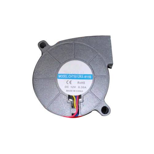 Cooling Fan For CCHV CHT5012RX-W15B 5015 DC12V 0.30A 5CM 4PIN New