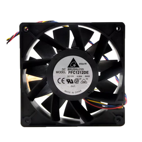 Cooling Fan For DELTA PFC0912DE-6A50 DC12V 4.8A 4lines New