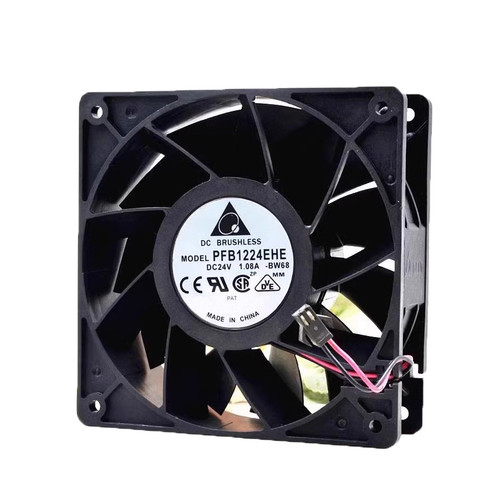 Cooling Fan For DELTA PFB1224EHE-BW68 DC24V 1.08A 2lines New