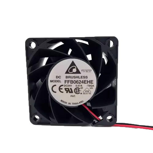 Cooling Fan For DELTA FFB0624EHE-T8QA DC24V 0.57A 2lines New