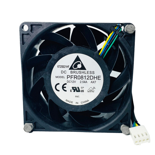 Cooling Fan For DELTA PFR0812DHE-AX7 DC12V 2.54A 4lines New