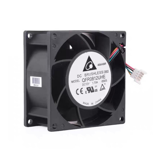 Cooling Fan For DELTA QFR0812UHE-BB05 DC12V 1.70A 4lines New