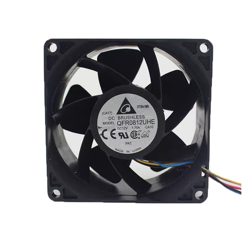 Cooling Fan For DELTA QFR0812UHE-CA10 DC12V 1.70A 4lines New