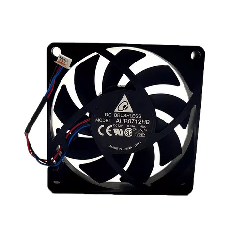 Cooling Fan For DELTA AUB0712HB-R00 DC12V 0.33A 3lines New