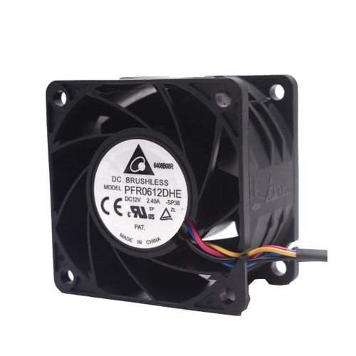 Cooling Fan For DELTA PFR0612DHE-SP38 DC12V 2.40A 4lines New