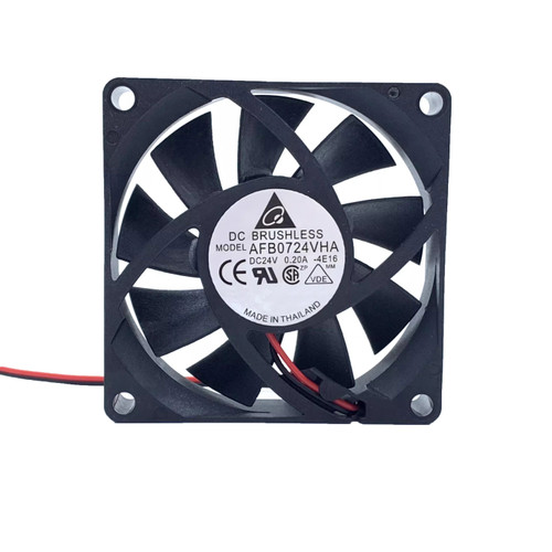 Cooling Fan For DELTA AFB0724VHA-4E16 DC24V 0.20A 2lines New