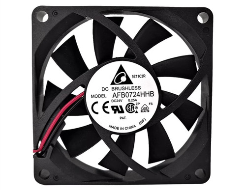 Cooling Fan For DELTA AFB0724HHB DC24V 0.25A 2lines New