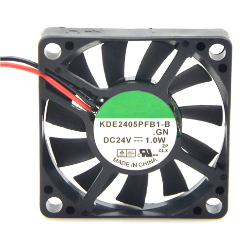 Cooling Fan KDE2405PFB1-B DC24V 1.0W 50*50*10MM 2Lines New