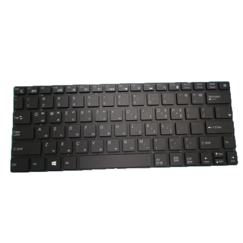 Laptop No Backlit Keyboard For 한성컴퓨터 For Hansung A36X For ForceRecon Korean KR Black Without Frame New
