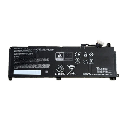 Laptop Battery For 한성컴퓨터 For Hansung TFG7275T 15.4V 3510mAh 53.35Wh New