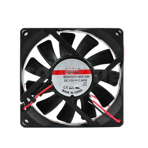 Cooling Fan For SUNON ME80151V1-000C-A99 DC12V 1.96W 8CM 2PIN New