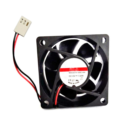 Cooling Fan For SUNON MB60251V1-000C-A99 DC12V 1.50W 6CM 2PIN New